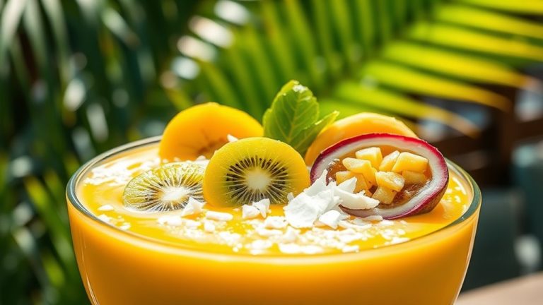 Fuel Your Morning with This Tropical Energy Smoothie