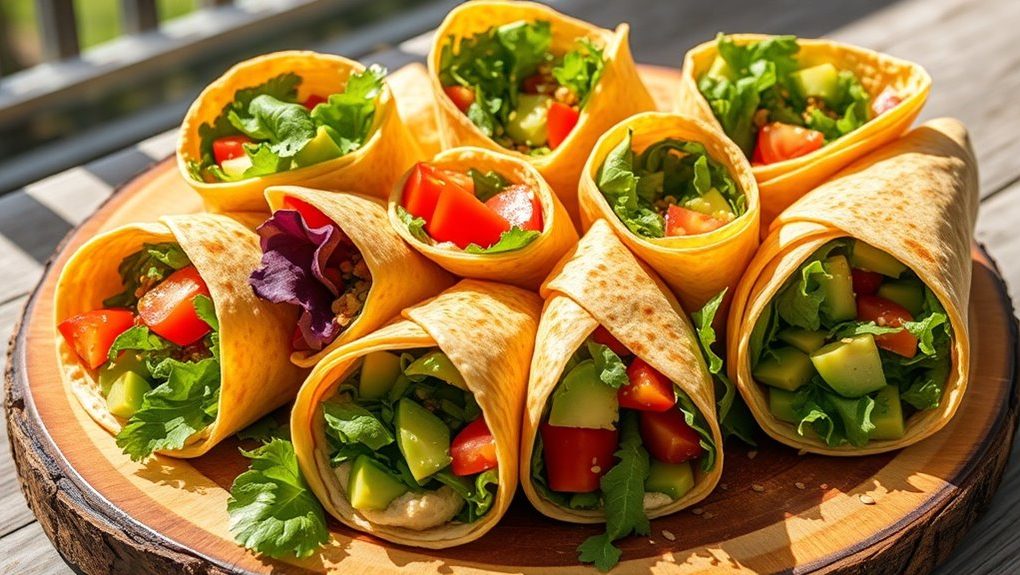 Quick Vegetarian Wraps That Keep You Full for Hours